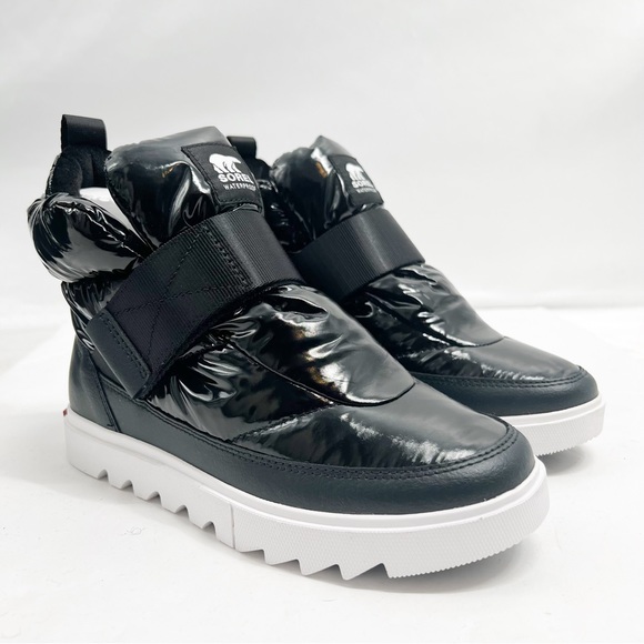 SOREL JOAN OF ARCTIC NEXT LITE STRAP PUFFY BOOTS - Picture 2 of 16